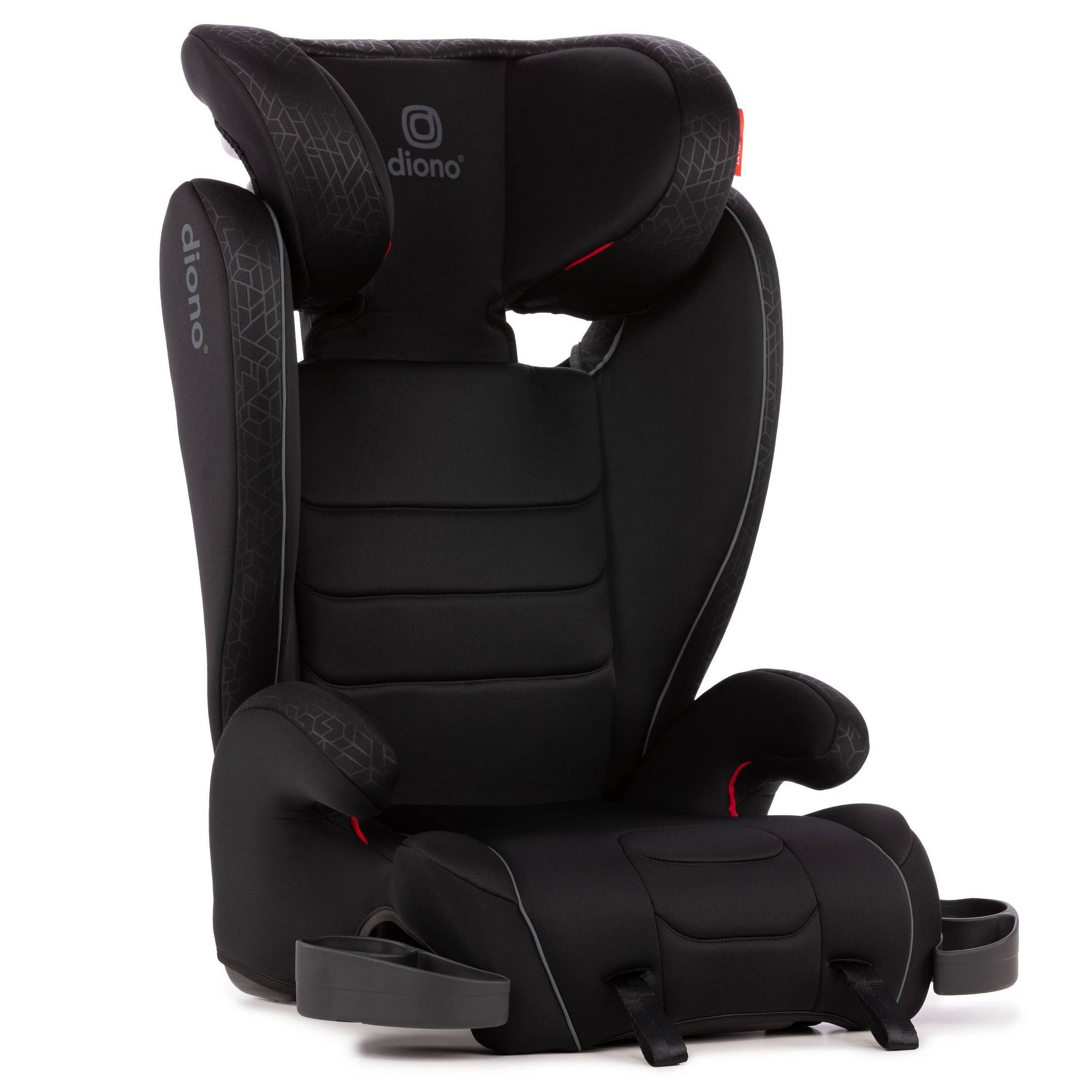Diono Monterey XT Latch 2-in-1 Expandable Belt Positioning Booster Car Seat - Black