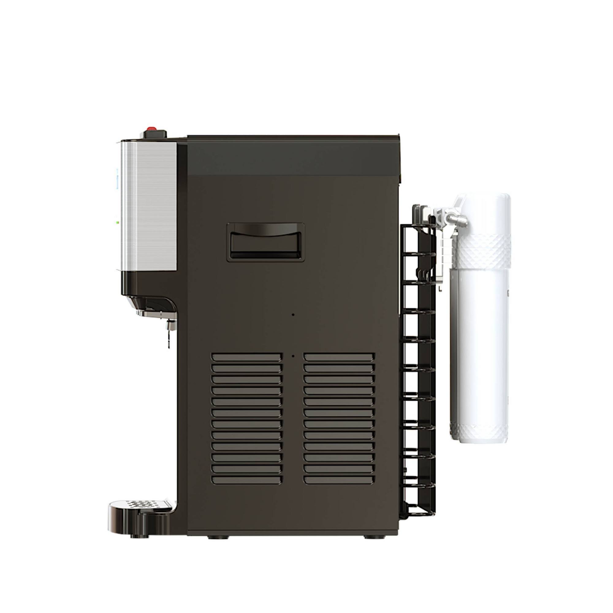 Brio Countertop Self Cleaning Bottleless Water Cooler Dispenser with Filtration - Hot Cold and Room Temperature Water. Free Extr