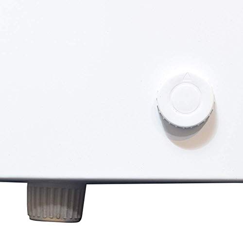 Smad Chest Freezer 10 Cu.Ft with 3 Removable Basket and Lock, Large Deep Freezer Low Noise, Perfect for Home, Kitchen, Garage and Basement, White