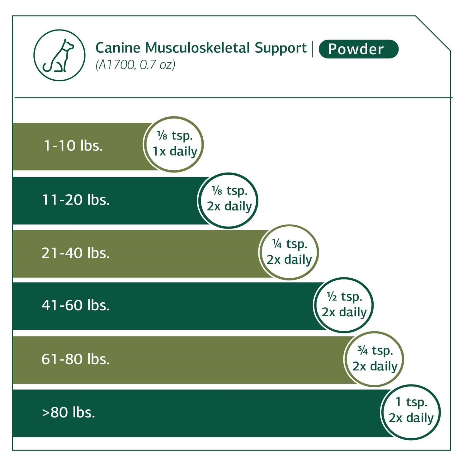 Canine Musculoskeletal Support Standard Process - Pet Supplies online store