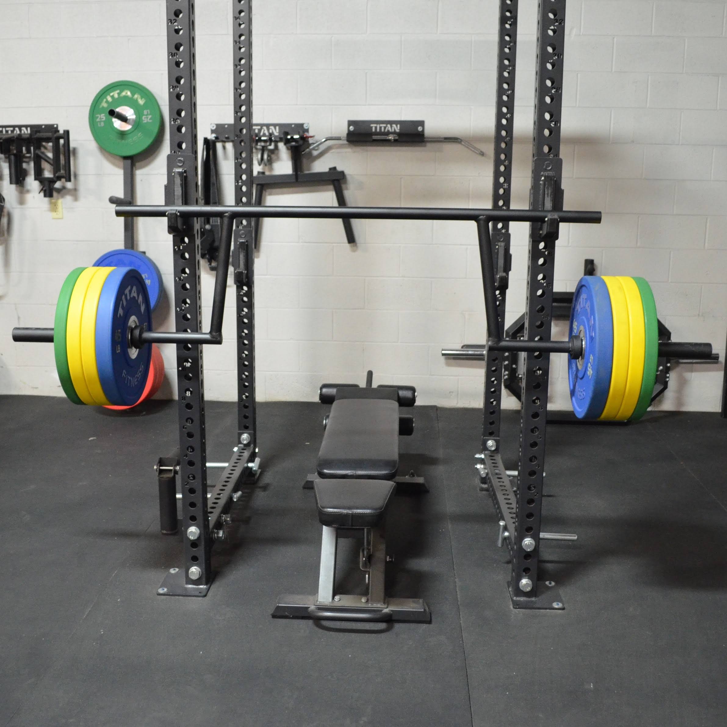 Titan Fitness Rackable Camber Bar