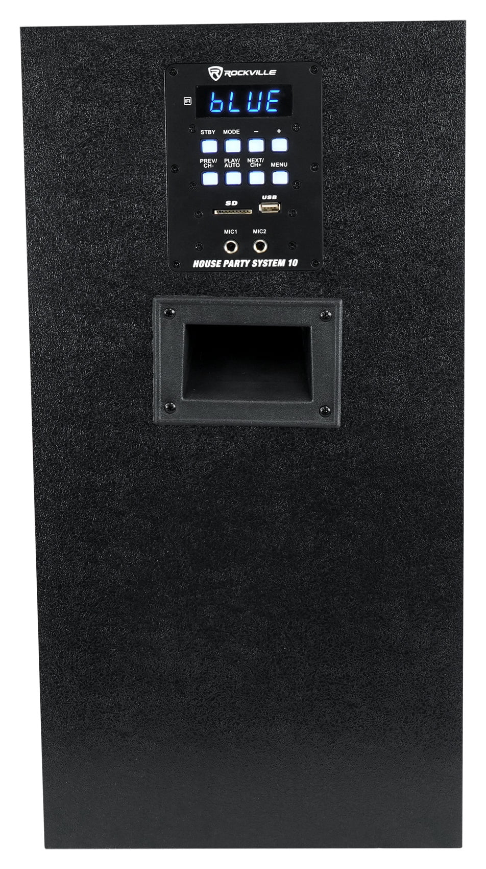 Rockville HOUSE PARTY SYSTEM 10" 1000w Bluetooth LED Booming Bass Home Speakers