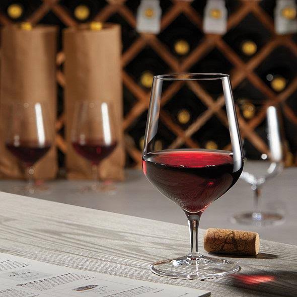 Fusion Air Short Stem Taste Wine Glasses (Set of 4)