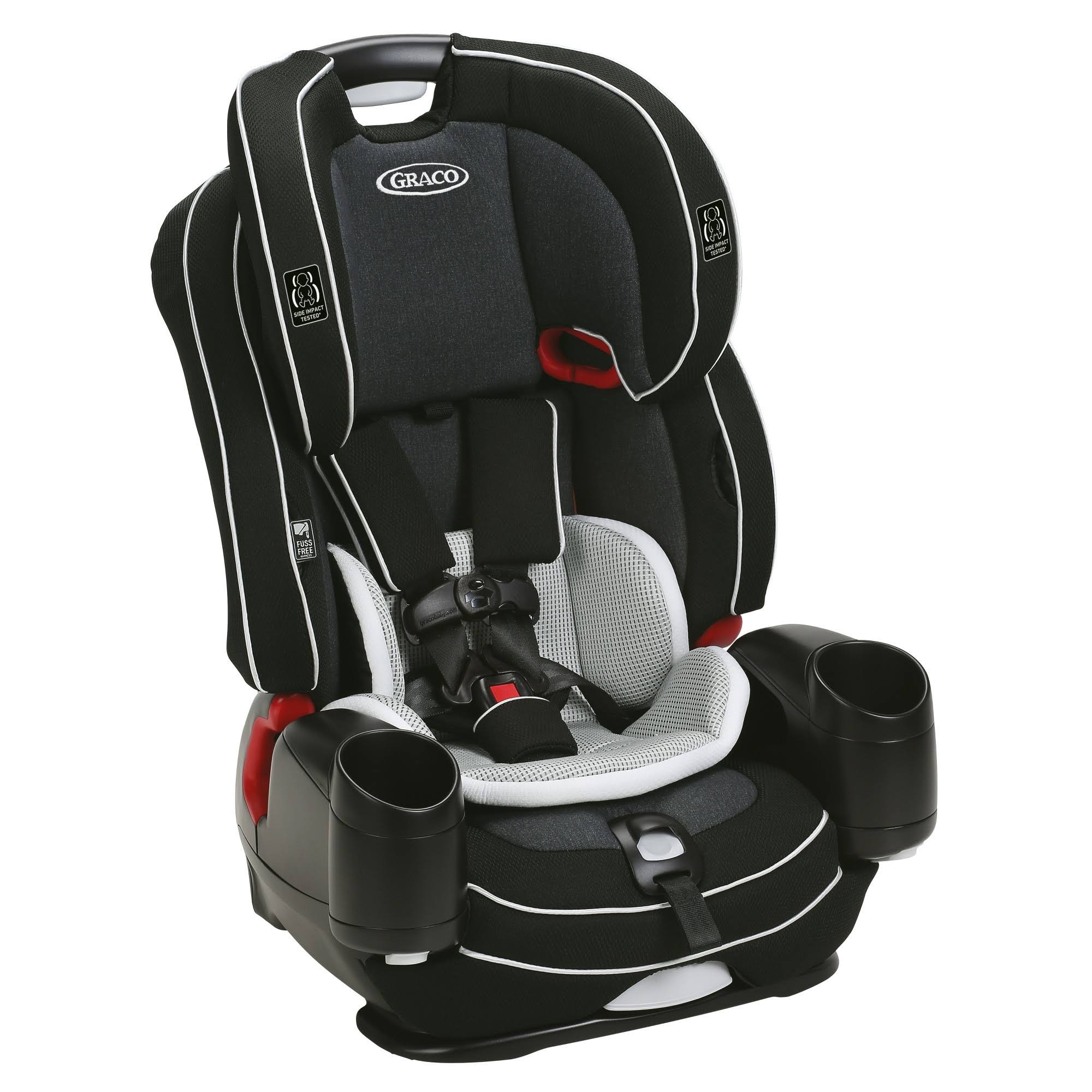 Graco Nautilus SnugLock LX 3-in-1 Harness Booster Car Seat - Arctic