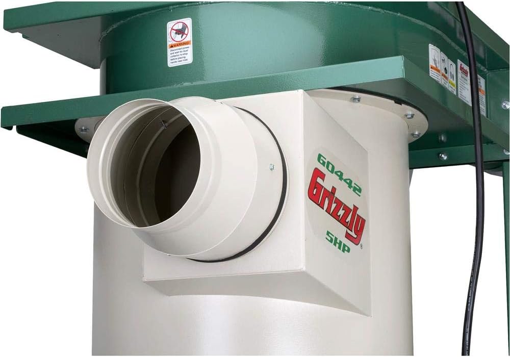 Grizzly Industrial G0442-5 HP Cyclone Dust Collector