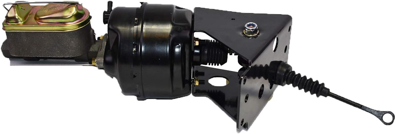 A-Team Performance - Power Brake Conversion Kit Firewall Mount Disc/Drum or Disc/Disc Drum/Drum - Compatible with Ford 1966-1977 Bronco Booster and Master Cylinder