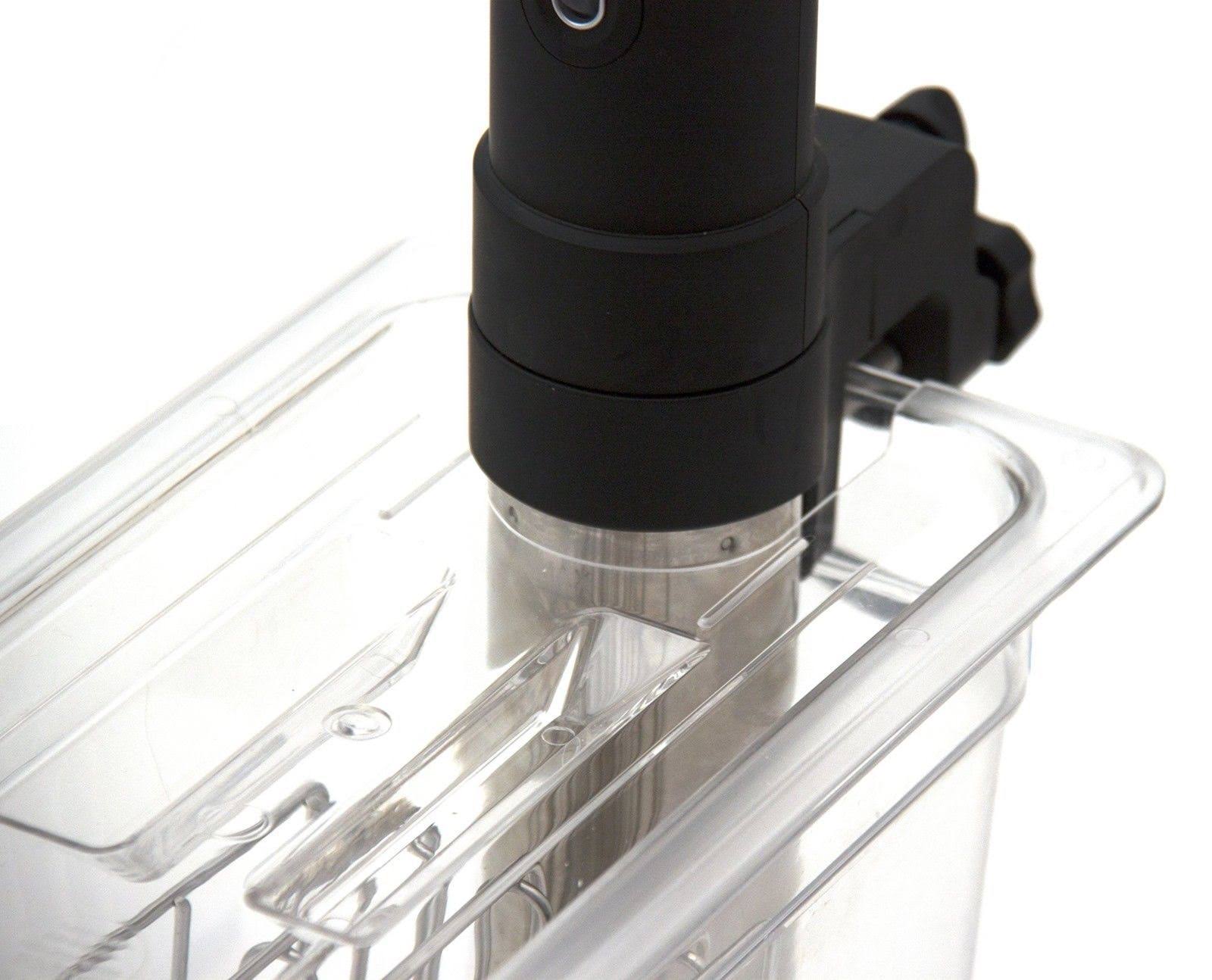 C5L-AP Lid for LIPAVI C5 Sous Vide Container, with Cut-Out for The Anova Precision Immersion Circulator