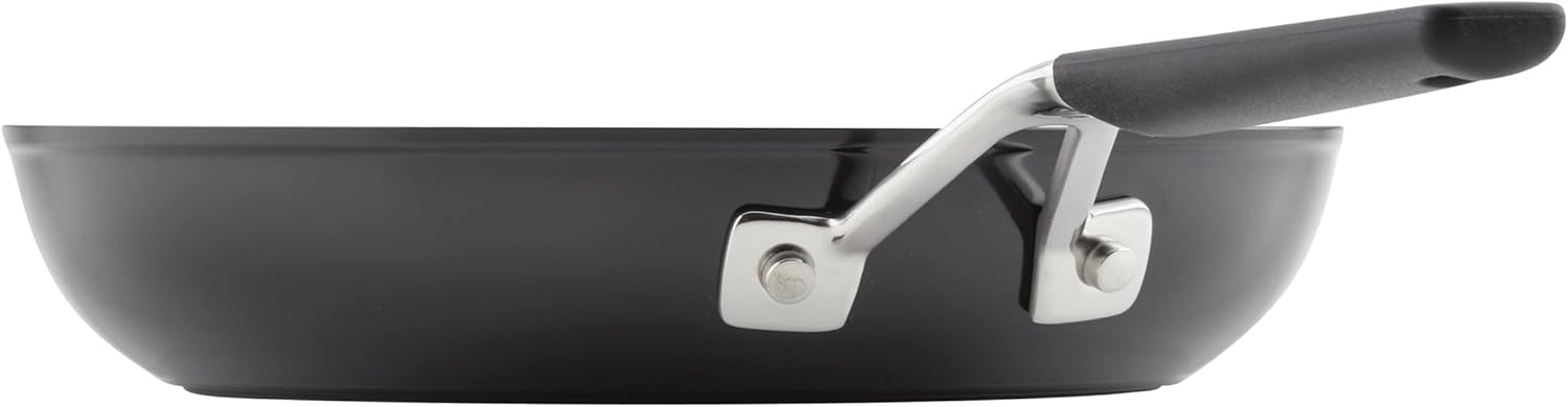 KitchenAid Hard Anodized Nonstick Cookware/Pots and Pans Set, 10 Piece, Matte Black