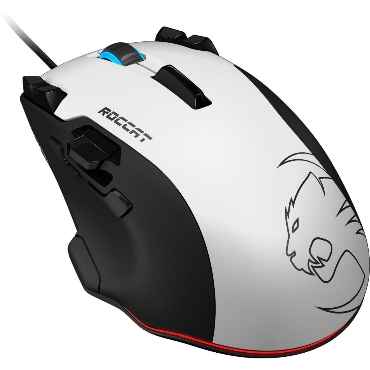 Roccat TYON All Action Multi-Button Gaming Mouse, White