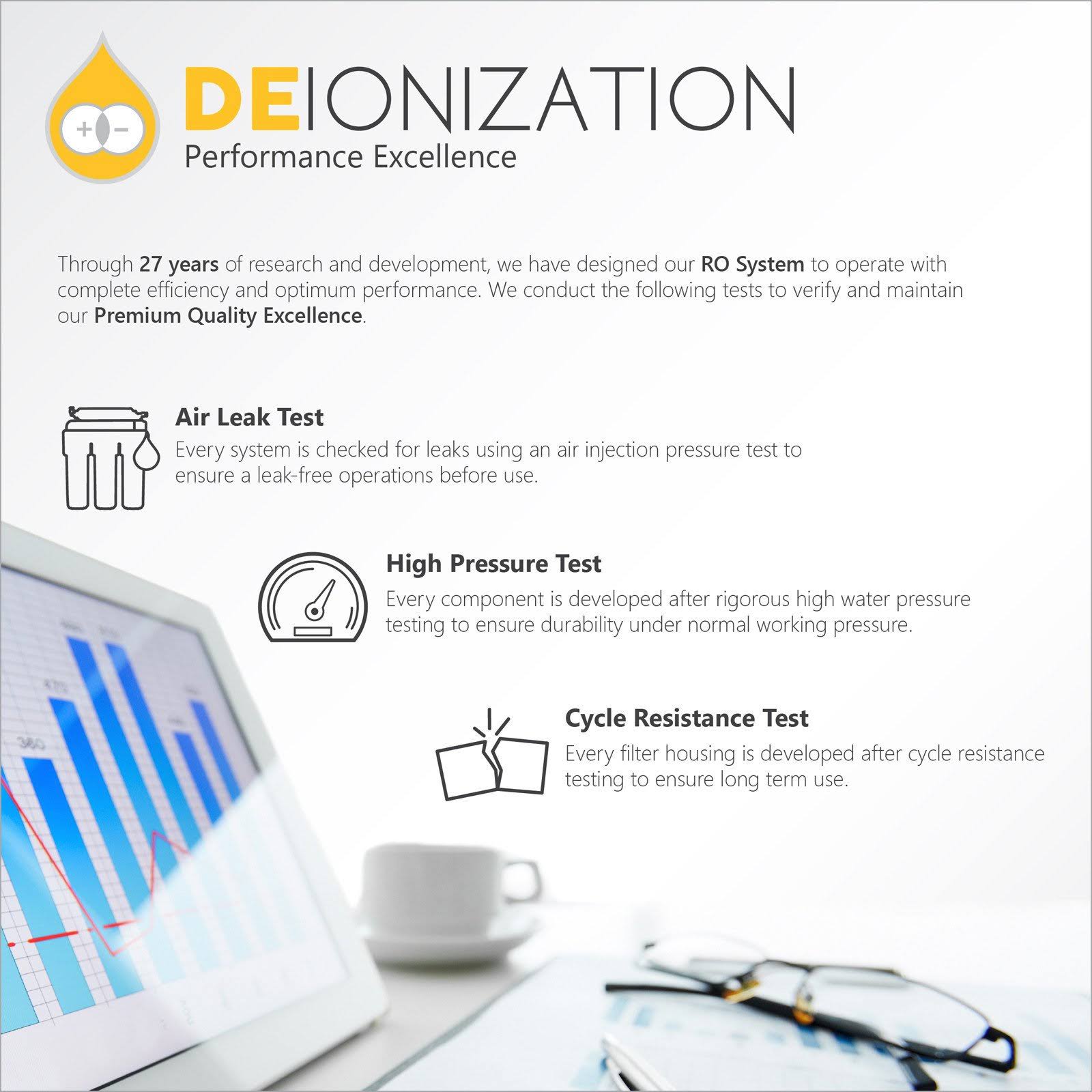 Express Water Deionization REVERSE Osmosis Water Filtration System - 6 Stage RO di Water