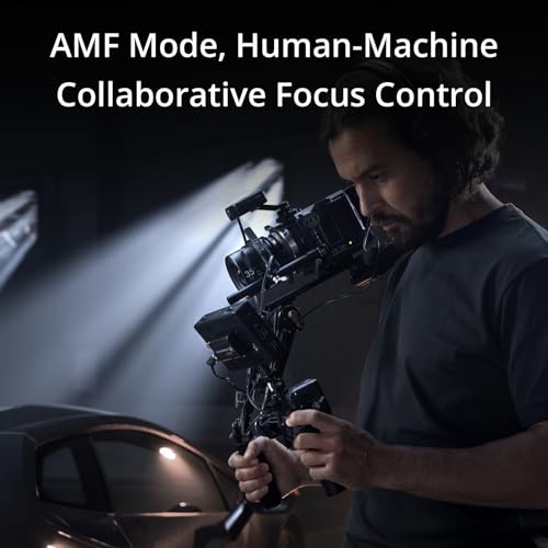 DJI Focus Pro Creator Combo, AMF Lens Control System, 20-Meter Subject Focusing, 76,800 LiDAR Ranging Points, AI Recognition, FIZ Lens Control Hand Unit, Compatible with DJI PRO Ecosystem