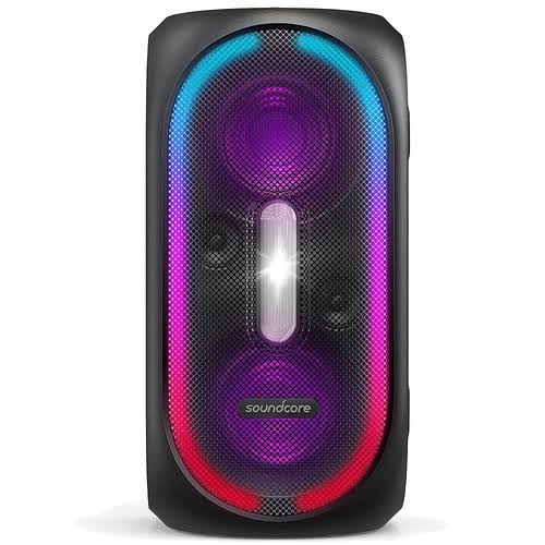 Soundcore Rave Party Speaker Plus with Customizable EQ with App - Black