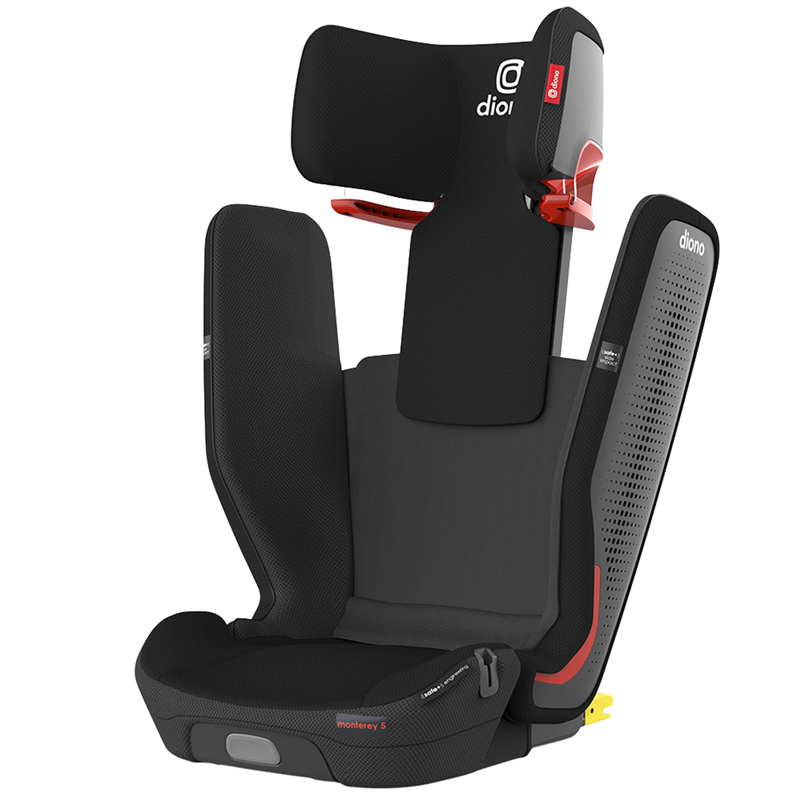 Diono Monterey 5 ist FixSafe Latch Booster Seat Black Jet