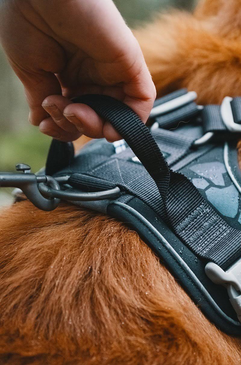 Hurtta Weekend Warrior Harness - Park Camo - 32-39in