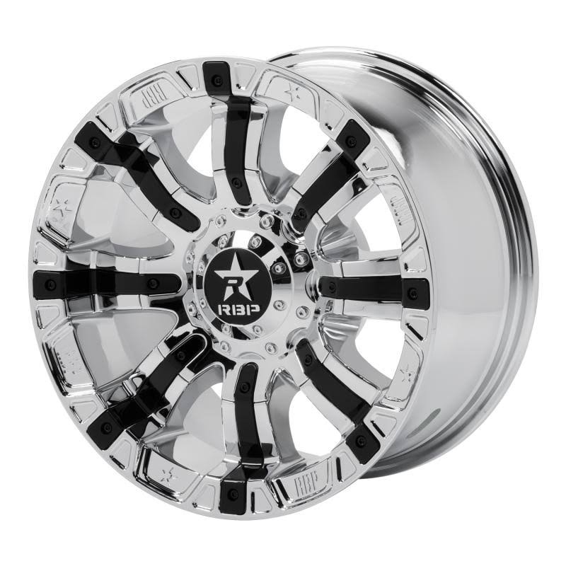 2003 Ford F250 RBP Chrome u0026 Black 94R Wheel