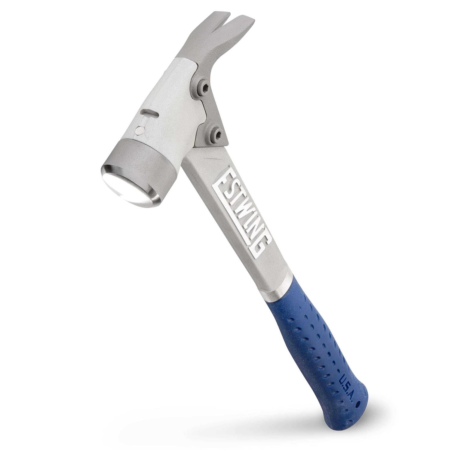 Estwing 14 oz. Blue Vinyl Grip Aluminum Hammer With Smooth Face - Shop Hardware Tools Online Store