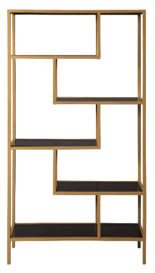 Ashley Furniture Frankwell Bookcase - Brown Black