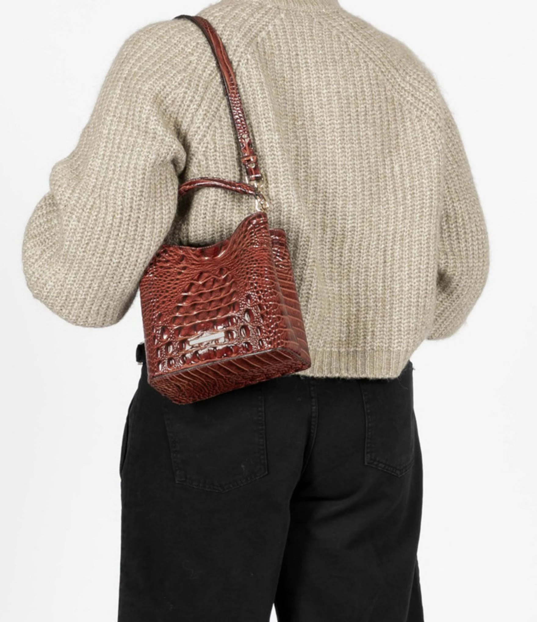 Brahmin Mini Amelia Melbourne - Sterling