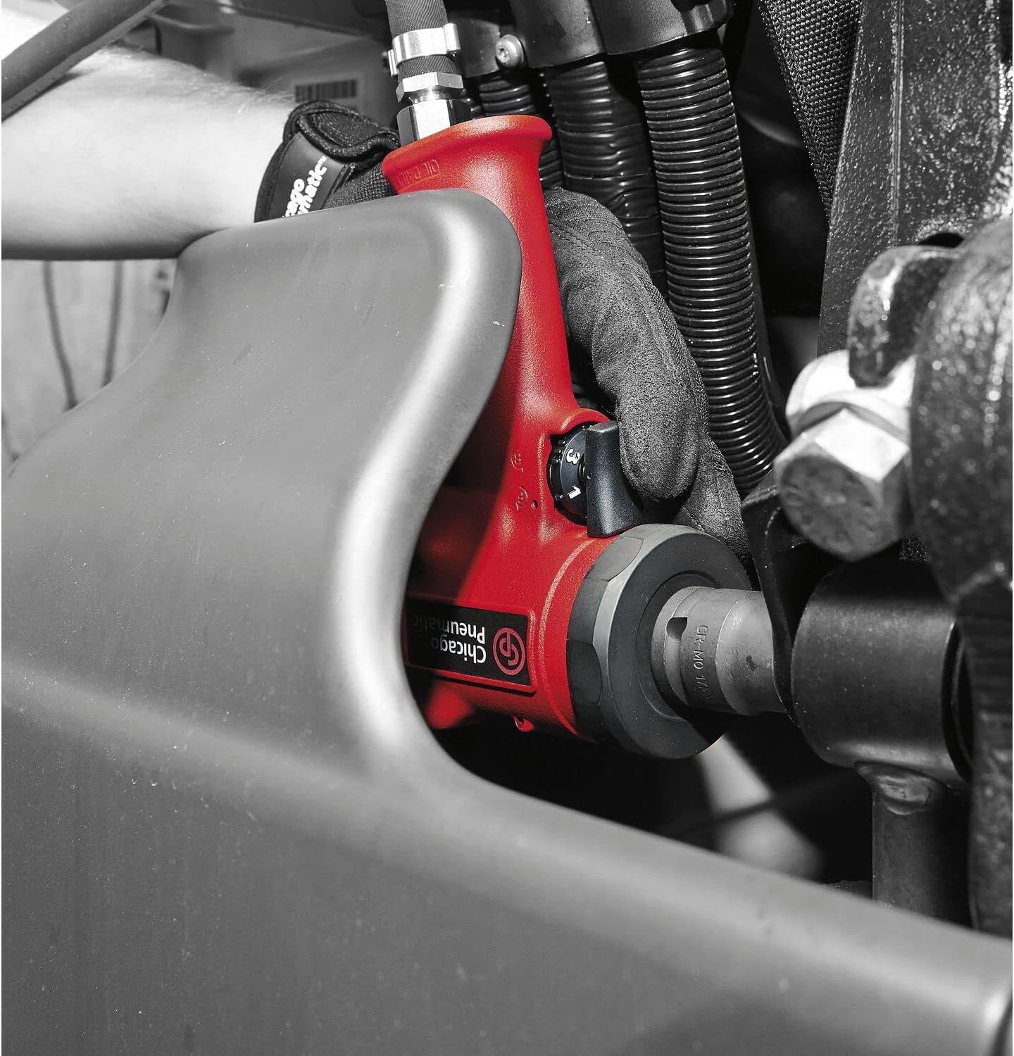 Chicago Pneumatic CP7732 1/2-Inch Stubby Impact Wrench, Ultra-Compact & Durable, Easy to Use