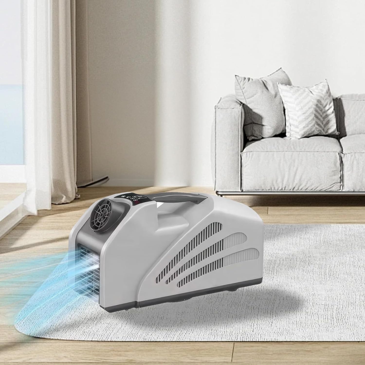 Portable Air Conditioners, Tent Air Conditioner, Car Air Conditioner, 2350btu, Suitable For Camping Tent、Rv、Pet House、Fishing、Outdoor Indoor、Home Use
