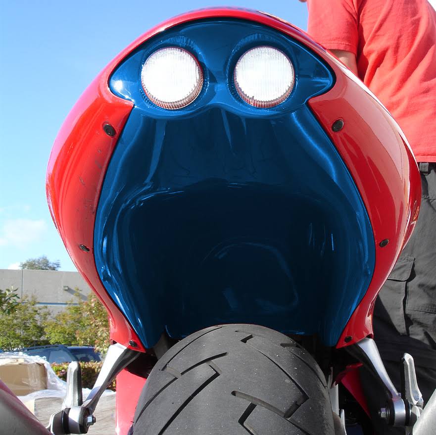 Hotbodies Racing S04BU-SB-BLU07 SBK2 Undertail - Blue (2007)