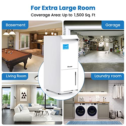 Vellgoo DryTank Energy Star Dehumidifier