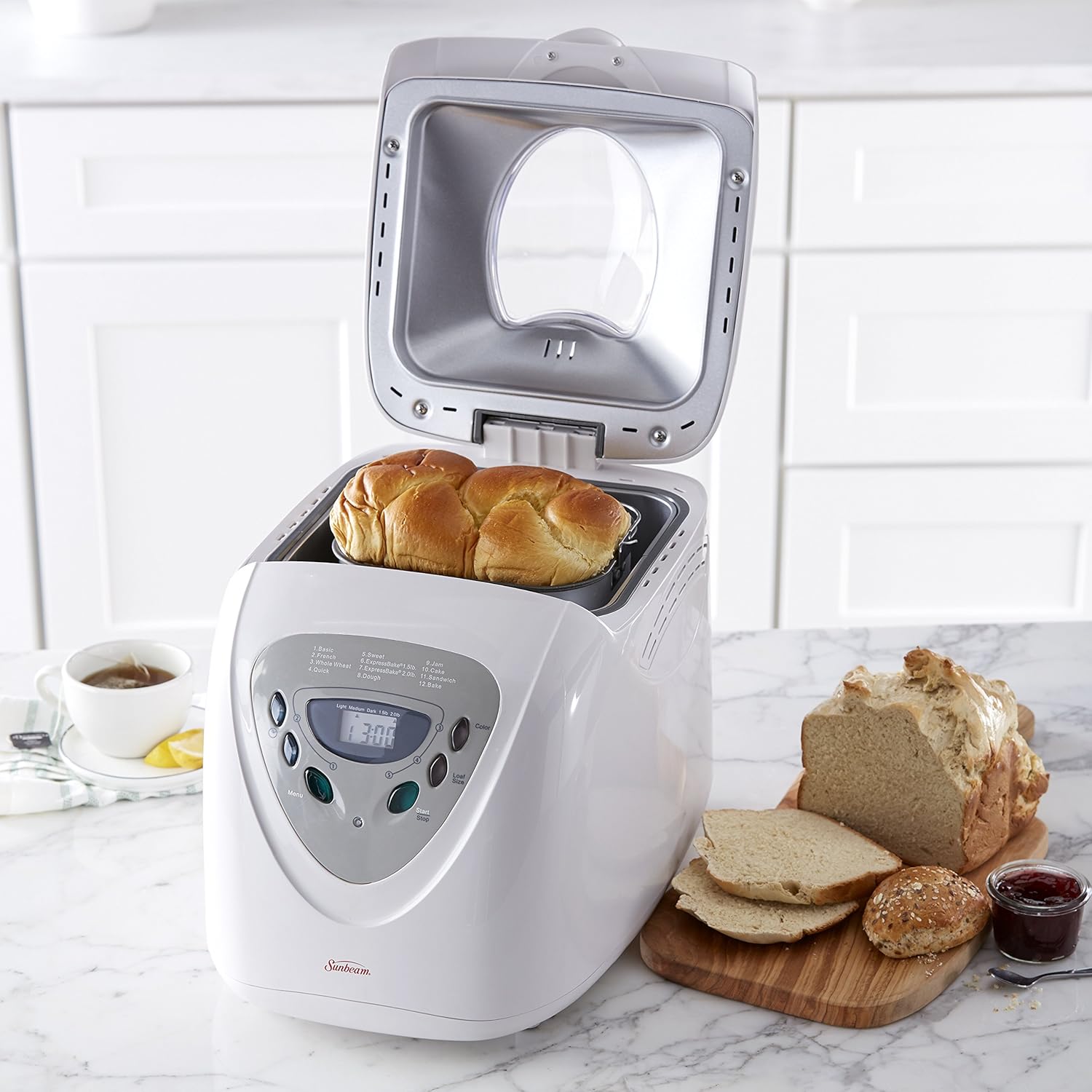 Sunbeam Programmable Bread Maker, White