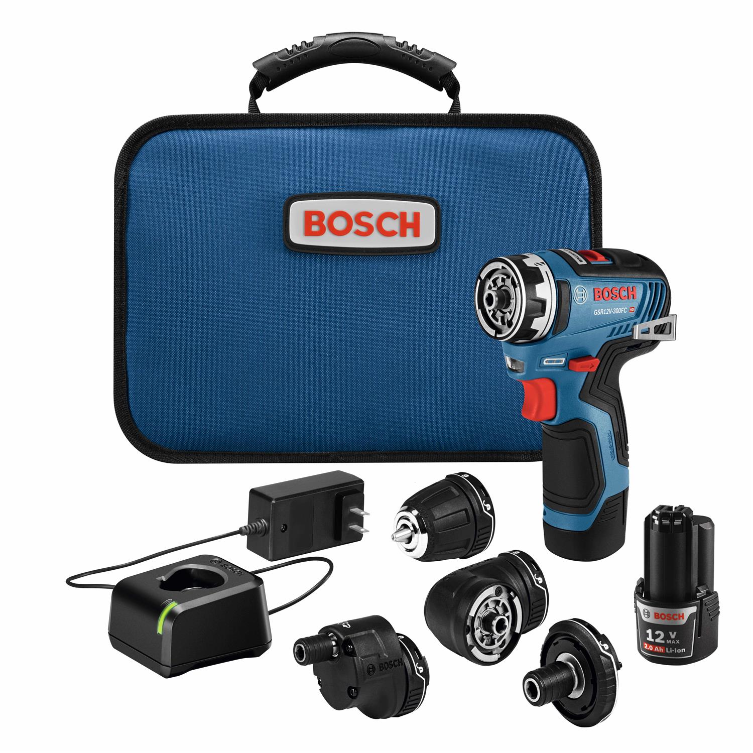 Bosch GSR12V-300FCB22 12V Max EC Brushless Flexiclick 5-in-1 Drill/Driver System - Shop Hardware Tools Online Store