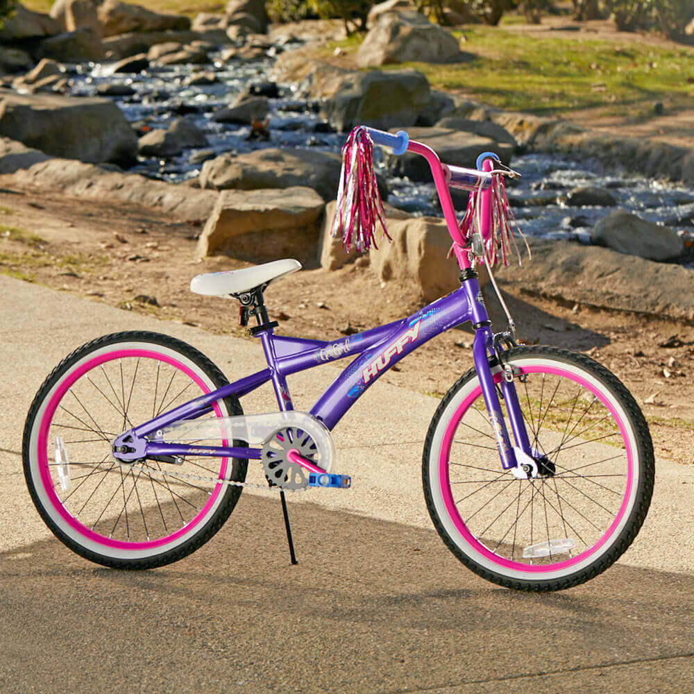 Go Girl Girls& Bike, Purple, 20-inch