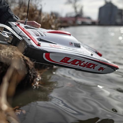 Pro Boat Blackjack 24" V2 Catamaran Brushless Heat Wave Visual RTR PRB08049T1