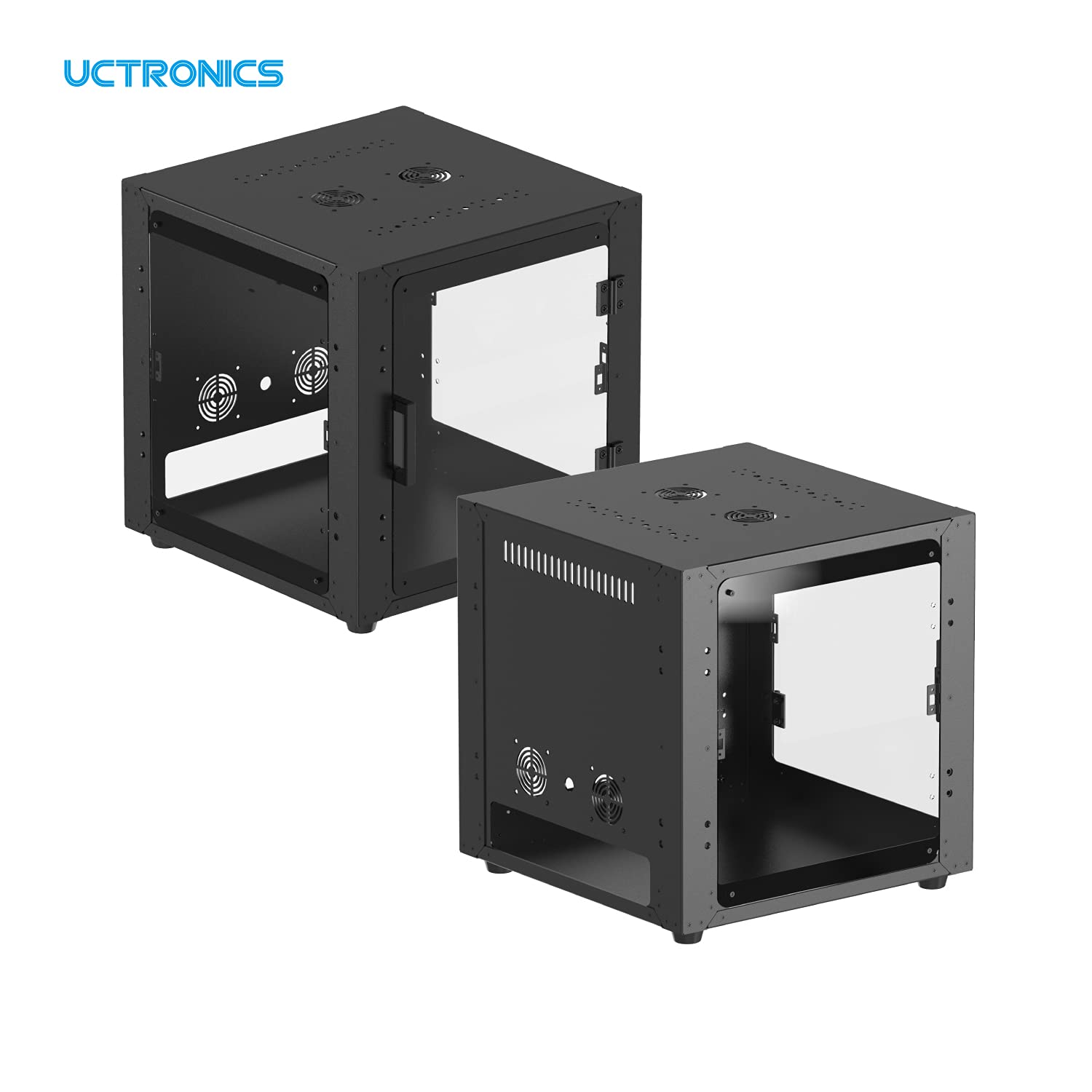 UCTRONICS 3D Printer Enclosure, Constant Temperature Protective Metal Case, Fireproof and Dustproof Cover Room Compatible with Creality Ender 3/Ender 3 V2/Ender 3 Pro/CR-6 SE, and Most 3D Printer