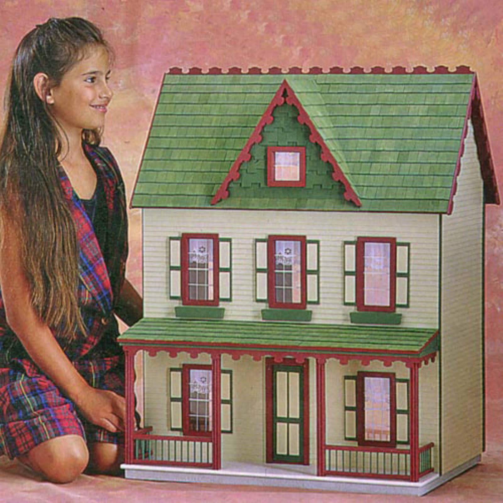 Real Good Toys Vermont Farmhouse Jr Kit - 1 inch Scale