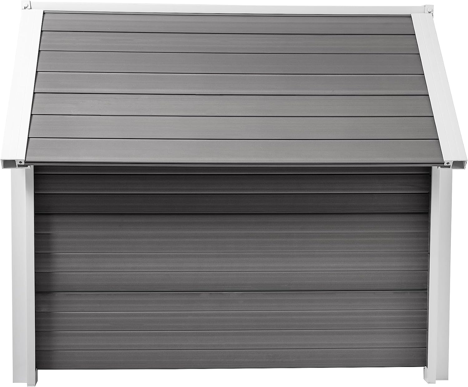 Extra Large ECOFLEX® Pet Dog House - Outdoor Bunk Style Shelter for Dogs up to 150lbs - Raised Floor for Flow Through Ventilation, Weather Proof & Easy to Clean - 10 Year Manufacturer's Warranty