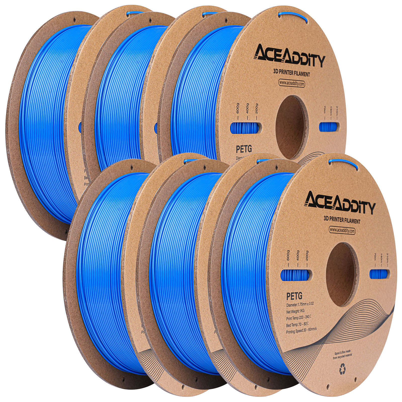 Aceaddity 3D printing supplies,Spool 3d Compatible Printers 2 1.75mm 3d Printers With Most Dimensional ±0.02 2 3 Cometx 3d Supplies Compatible