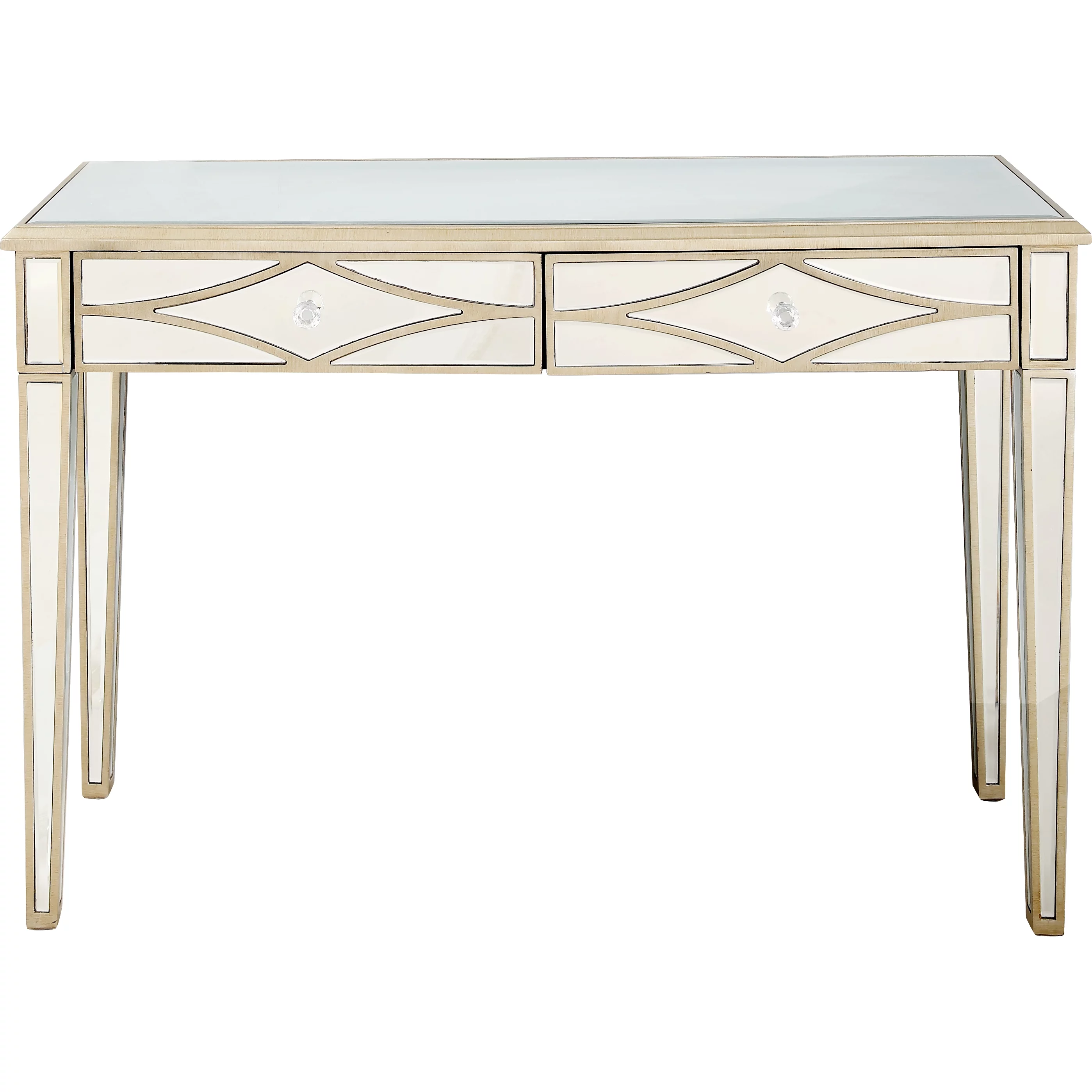 Camden Isle Huxley Wall Mirror and Console Table