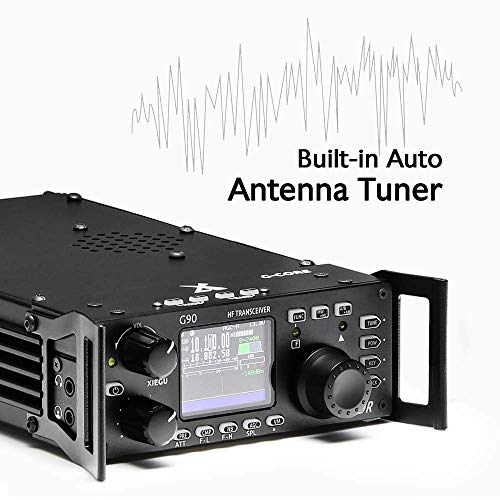 Xiegu G90 HF Radio Transceiver 20W SSB/CW/AM/FM SDR Structure with Built-in Auto Antenna Tuner
