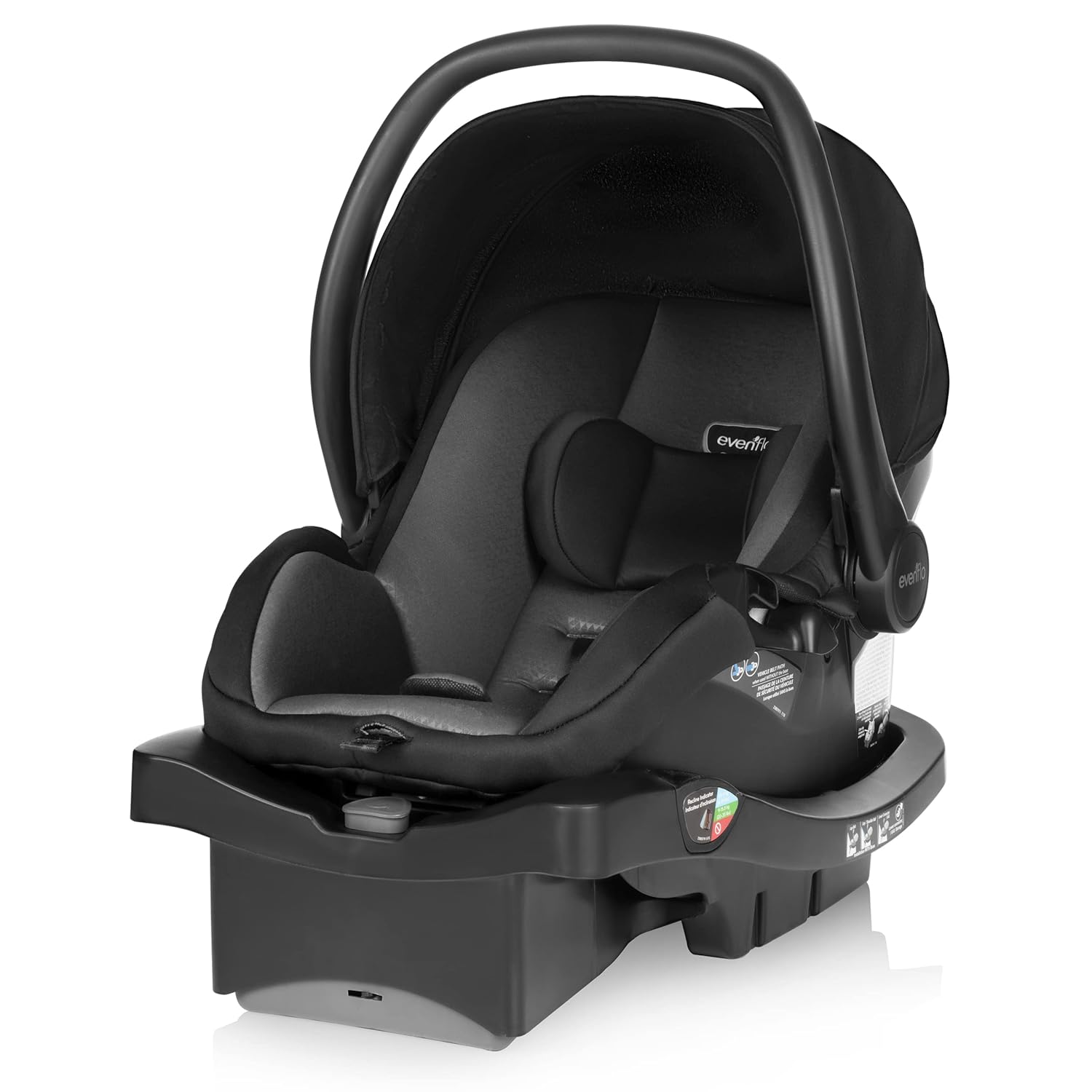 Evenflo Pivot Xplore All-Terrain Stroller Wagon and LiteMax 35 Infant Car Seat Bundle