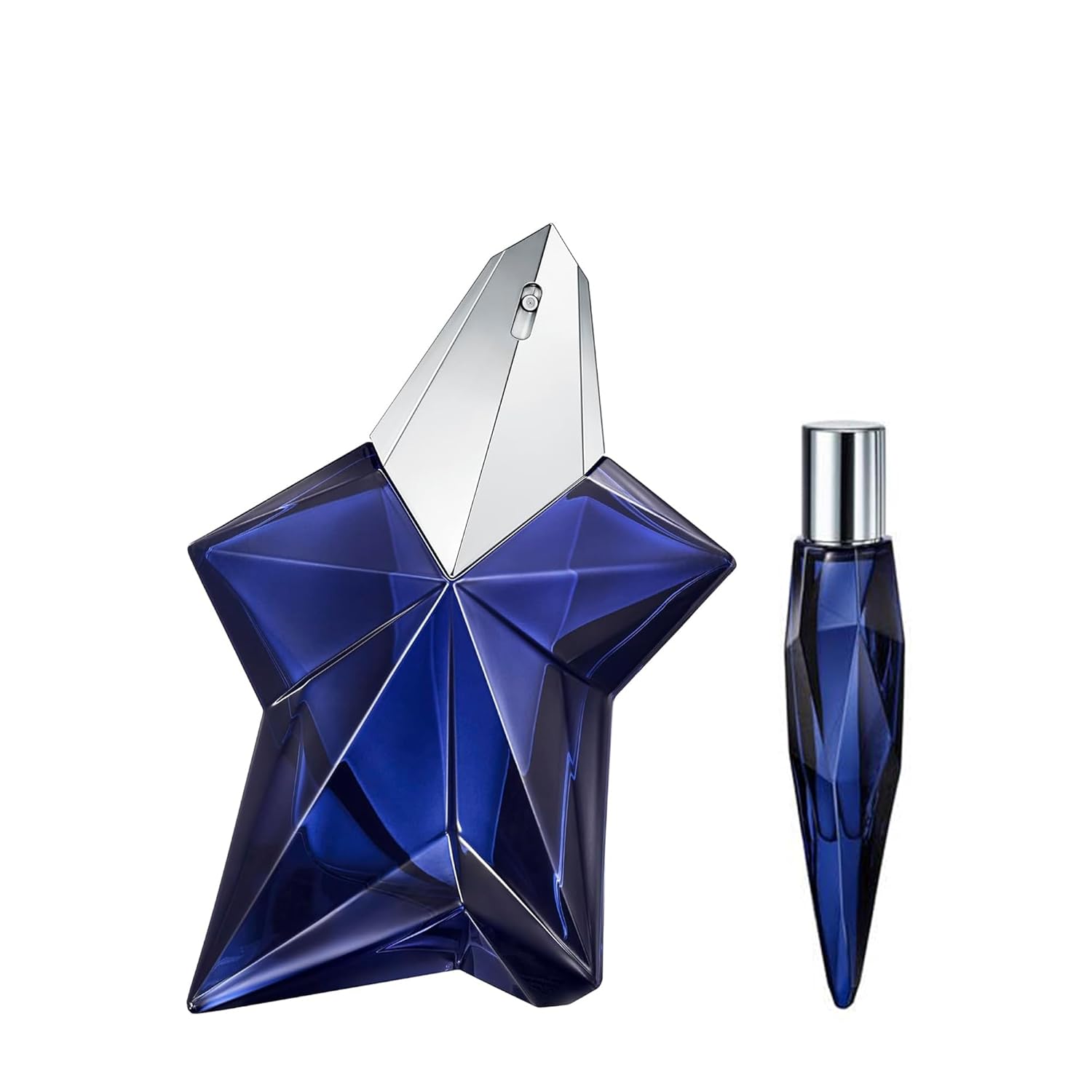 Mugler - Angel Elixir - Eau de Parfum - Womens Travel Perfume Bundle - Floral & Woody - With Sandalwood, Amber, and Vanilla - 3.3 Fl Oz Full Size Perfume & 0.3 Fl Oz Travel Size