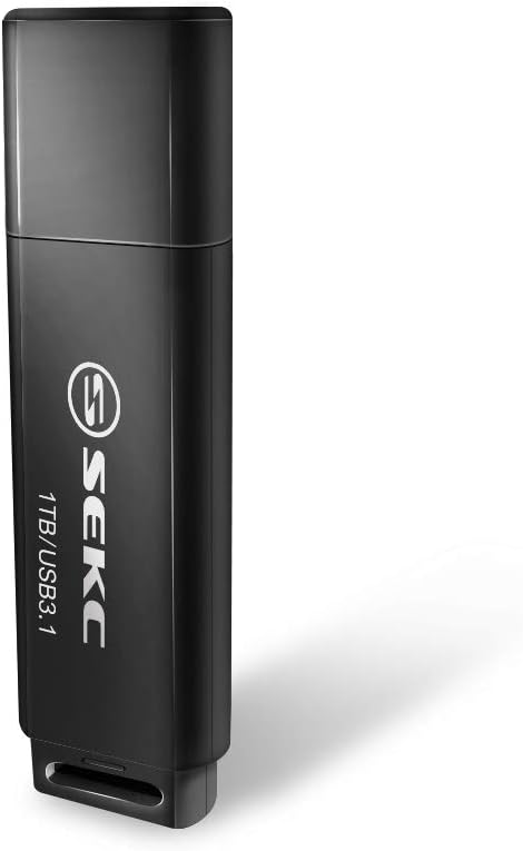 SEKC 1TB USB 3.1 Flash Drive, Read Speed up to 200MB/s, Black - SDA201T