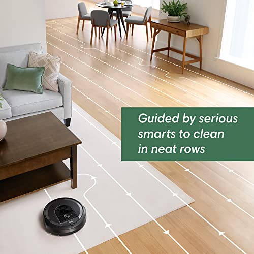iRobot Roomba i3+ EVO (3550) Self-Emptying Robot Vacuum – Now Clean by Room with Smart Mapping, Empties Itself for Up to 60 Days, Works with Alexa, Ideal for Pet Hair, Carpets​, Roomba i3+