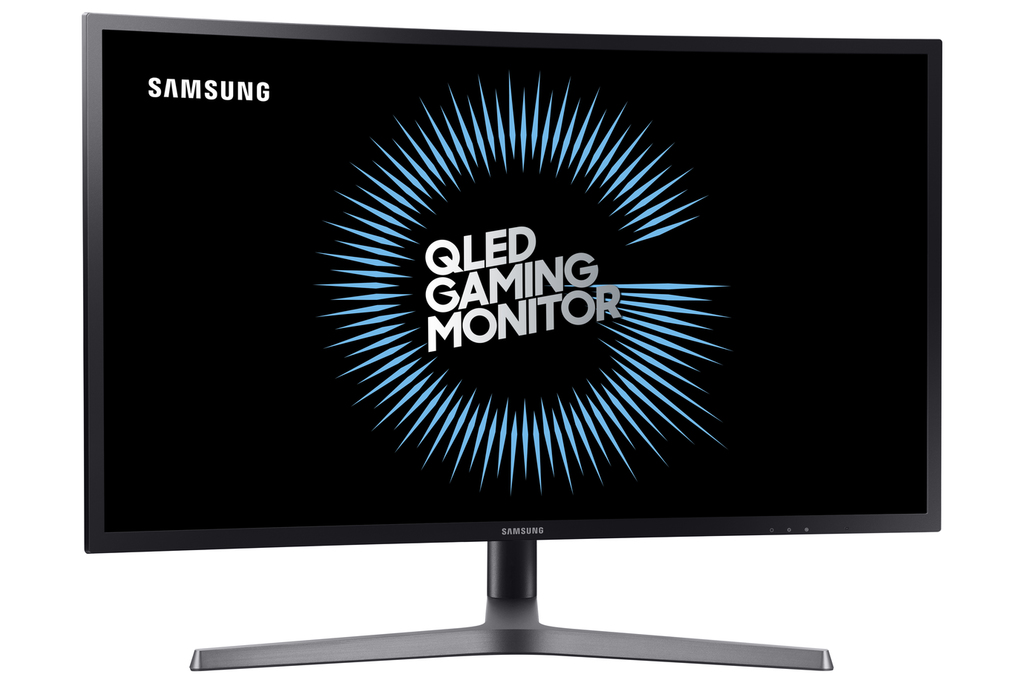 SAMSUNG 27" Curved QLED Gaming Monitor with Quantum Dot (2560 x 1440) Monitor LC27HG70QQNXZA