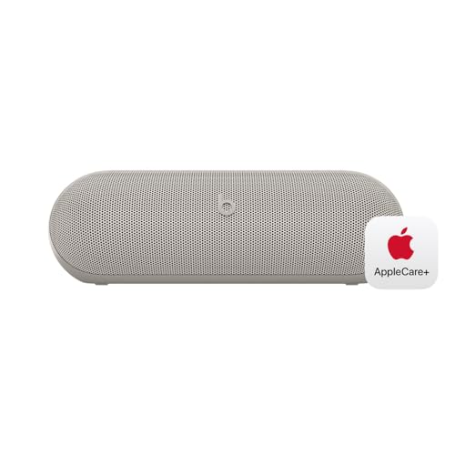 Beats Pill - Portable Bluetooth Speaker- Up to 24H Battery Life, Water Resistant, Bluetooth, Apple & Android Compatible, Seriously Loud Sound for Home, Outdoor and Travel- Champagne Gold