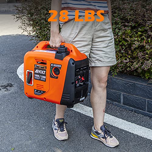 AIVOLT 8000W Dual Fuel Super Quiet Inverter Generator with Electric Start - Gas Propane Powered Portable Generator Upgraded Version for Home Backup, RV, Camping & Travel - 50 State Approved
