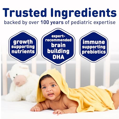 Enfamil Infant Formula, Milk-based Baby Formula with Iron, Omega-3 DHA & Choline, Powder Can, 21.1 Oz (Pack of 4)
