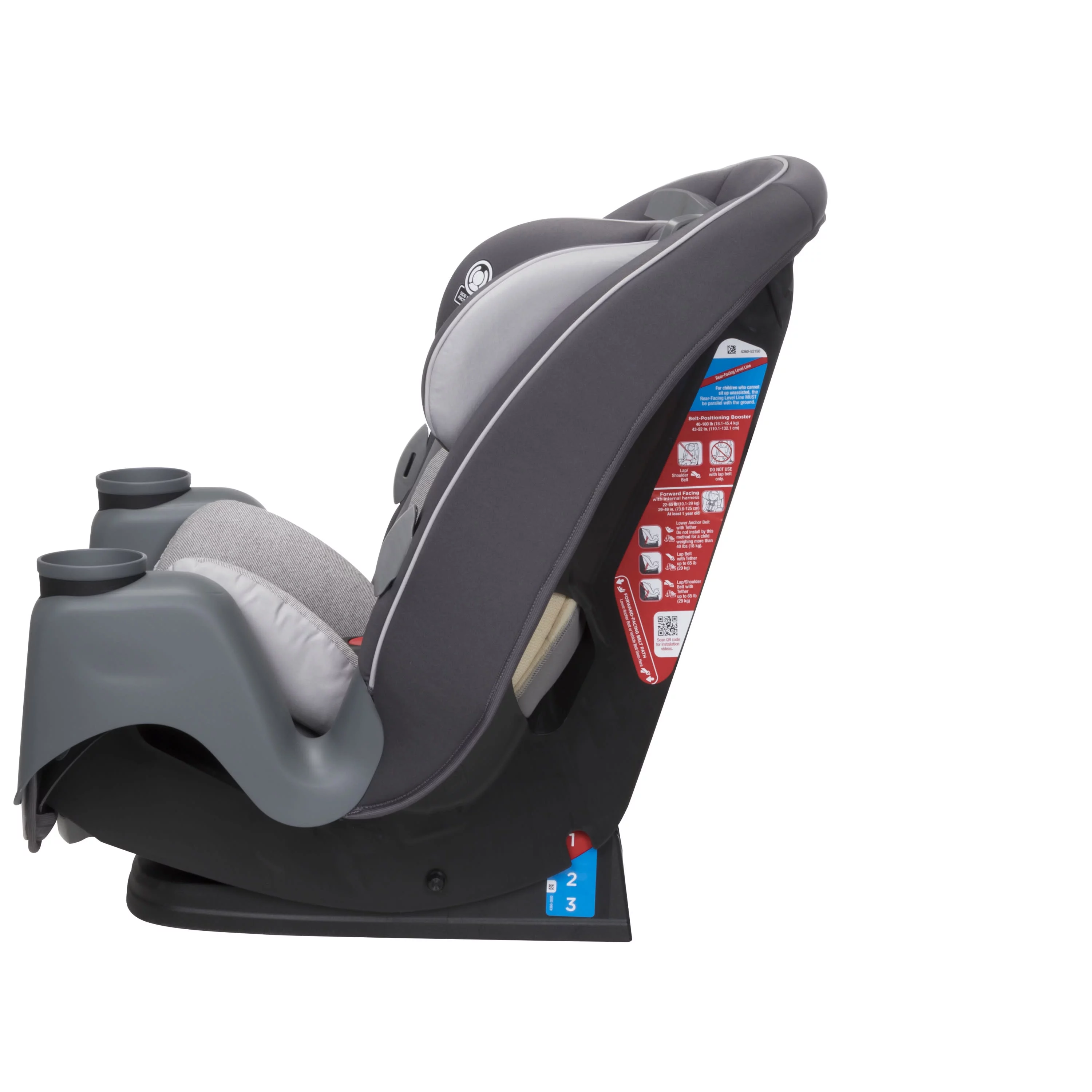Safety 1st Grow and Go Sprint All-in-1 Convertible Car Seat, Silver Lake