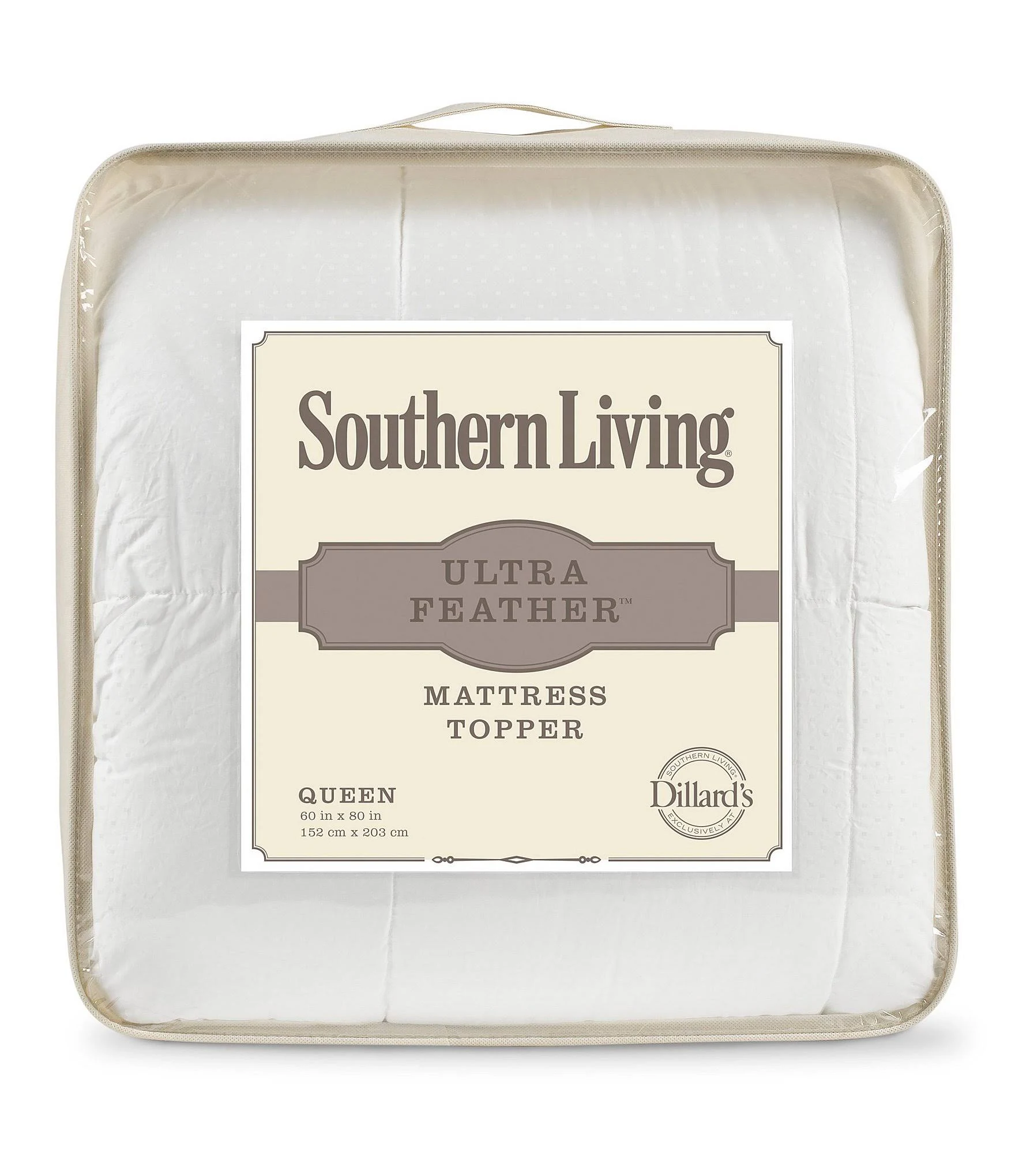Southern Living Ultra Feathertrade 460-Thread-Count Mattress Topper - Queen
