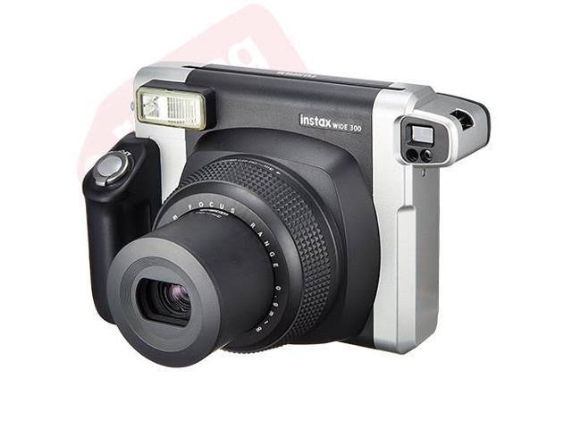 Fujifilm Instax Wide 300 Fuji Instant Camera Black + 20 Film Bundle