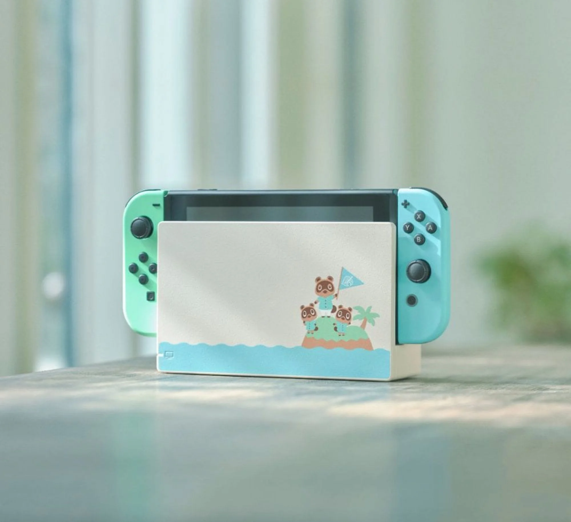 Nintendo Switch Animal Crossing Special Version Console Set, Bundle With Legend of Zelda Link's Awakening And Mytrix Accessories
