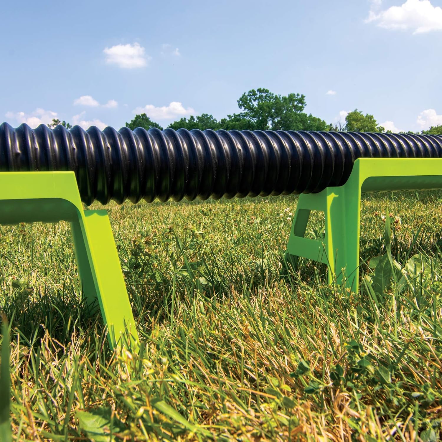 TITAN RV Sewer Hose Support - Thetford 17919, Green Pack of 2