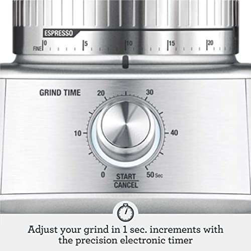 Breville Dose Control Pro Coffee Grinder Bcg800Xl Stainless Steel Bcg800Xl electric food mill grinder